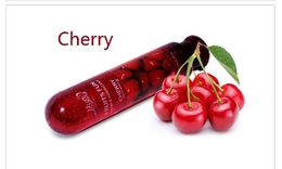 80ML Fruit Flavour Sex Oil for Women Female Enhancement Ice Feeling Orgasm Lube AnaL Water Based Lubricant,Cherry