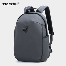 Backpack Men Anti theft 1Tigernu 2021 Fashion Style 15.6 inch Laptop 18L Waterproof School Backpacks Male Casual Bags For