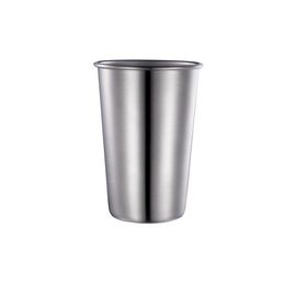 Bar Products 16oz Stainless Steel Cup Metal Beer Mug Unbreakable Eco-friendly For Drinking Drinkware Tools