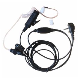 Acoustic Air Tube Headset Earpiece Earphone PTT Mic For Yaesu Vertex Standard Radio VX-130 VX-131 VX-132 VX-150 VX-160 VX-168 VX-180 VX-350 VX-351 VX-354