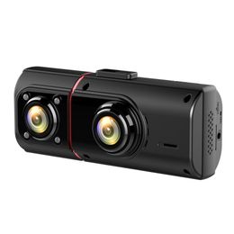 car dvr KG350 High-definition Dual-recording Front In-vehicle Driving Recorder GPS Track Record With Night Vision