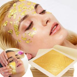 deep arts UK - Other Arts And Crafts 1Pcs Deep Facial Repair Gold Leaf Beauty Mask Real Foil 8x8cm For Decoration Craft Pape Handmade Making
