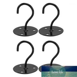 Hooks & Rails 4pcs Iron Wall Mount Hangers Ceiling Hook Plants Hanging For Outdoor1 Factory price expert design Quality Latest Style Original Status