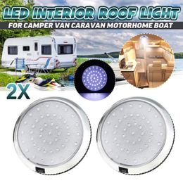 12V 800lm Roof Light For Car RV Trailer Boat 3.5W LED Brightness Adjustable