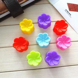 2021 5cm Begonia flowers Shaped Silicone Moulds DIY Hand Soap Mould Silicone Cake Mould Fondant Cake Decorating Tools