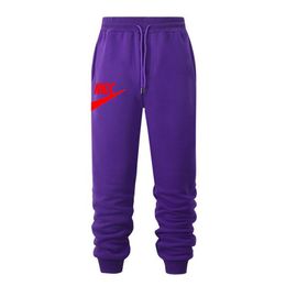 Sweatpants Erkekler Marka Logosu Baskı Pantolon Moda Jogging Spor Pamuk Elastik Spor Track Pantolon Büyük Boy Artı Boyutu S-3XL