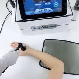Portable RF Tecar Diathermy Physcial massage for sport injuirt ED Shockwave therapy Machine to erectile dysfunction