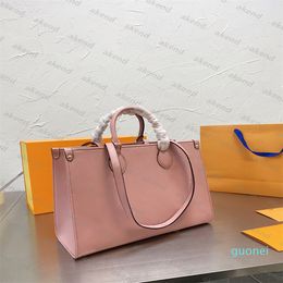 High quality Luxury designer Shopping bags tote Women handbags purses Original ONTHEGO shoulder clutch leather crossbody bag code 5656