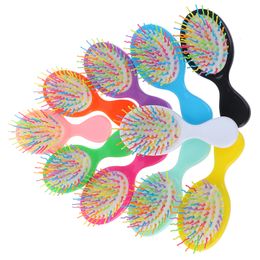 Baby Boys Girls Hair Comb Plastic Hair Brush Child Portable Travel Anti-static Comfortable Head Massager Combs