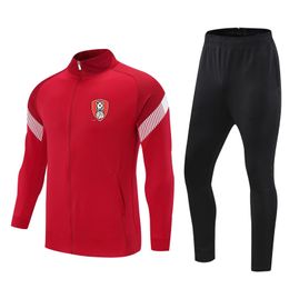 Rotherham United F.C Child leisure sport Sets Winter Coat Adult outdoor activities Training Wear Suits sports Shirts jacket