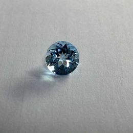 brilliant cut 9 mm 3.5 carats AAA Quality natural topaz sky blue topaz gemstone for sale H1015