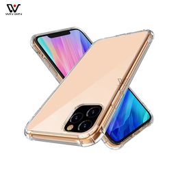 Original Transparent TPU Silicone Mobile Phone Cases Bag, Suitable For iPhone 11 12 Pro Max Back Cover Case