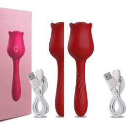 NXY Vibrators Sucking Rose Vibrator Sex Toys for Women Adults 18 Female Clit Sucker Clitoris Stimulator Vacuum Vibrating Dildo Sexual Goods 1119