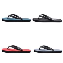 men slide fashion slipper blue black casual beach shoes hotel flip flops summer discount price outdoor mens slippers