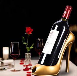 Bar Tools High Heel Shoe Wine Bottle Holder Stylish Rack Tools Basket Accessories for Home Party Restaurant Living Room Table RRF13310