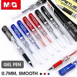 M&G 0.7mm Gel Pen,Fine Gel Ink Roller Ball Pens,Black/Blue/Red pen,Office School Supplies,Stationery,Writing 210330