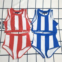 Damen Badeanzug Damen Sommer Bademode Schwimmen Zweiteilige Anzüge Tops Weste Unterwäsche Damen Strand Badeanzug Sexy Badeanzüge