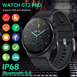 -2022 Nova Moda Full Touch Sport Watch Watch Homens para Huawei Watch GT2 Pro Apple Xiaomi Samsung Android e iOS Telefones celulares