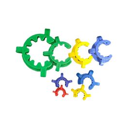 Solid Plastic Keck Clip Hookahs Accessories Multi 10mm 14mm 19mm For Glass Bong Adapter Downstem Water Pipes Dab Rig Manufacturer Laboratory Lab Clamp clips