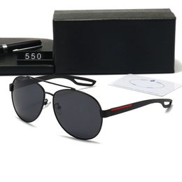 Sunglasses Men Women Gold Metal Full Frame Vintage Designer Sun Glasses For Mens Womens Case Black Made in Italy with box