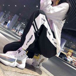 Women's Cargo Pants Overalls Woman Joggers Pants Harajuku Hip Hop Streetwear Female Techwear Reflective Pants Sweatpants Y211115