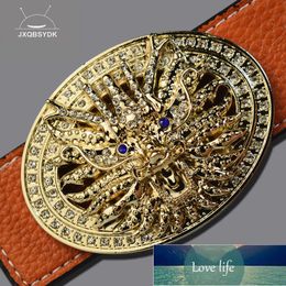 Luxury Belts for Men Domineering Chinese Dragon Head Buckle Designer Belts Men High Quality Fashion Leather Belts Factory price expert design Quality Latest Style