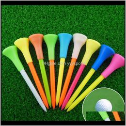 Plastic Tees Multi 83Cm Durable Rubber Cushion Top Tee Golf Accessories Random Color W5Ehz Cf87N