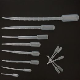 Lab Supplies Laboratory Straw Transparent Plastic Dropper 0.2ml/0.5ml/1ml/2ml/3ml/5ml/10ml Pipette Disposable