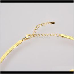Pendant Necklaces & Pendants Jewellery Drop Delivery 2021 925 Sterling Andywen Sier Gold Chain Necklace Choker Ovals Zircon Crystal Luxury Fash