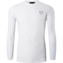 Jeansian Men's UPF 50+ UV Sun Protection Outdoor Long Sleeve Tee Shirt Tshirt T-Shirt Beach Summer LA245 White 210716