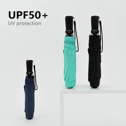 Parachase Sun Umbrella Women UPF50+ Automatic Folding Rain Colourful Summer Beach Travel Umbrellas Girls UV Protection