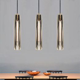 Pendant Lamps Postmodern Luxury Pure Crystal Lamp Indoor Living Room Dining Bar Counter Bedroom Bedside Hanging E14Pendant
