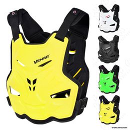 Motorcycle Armour VEMAR Vest Chest Back Protection Motocross Ski Skateboard Safety Jacket Est Adult Moto Wear Protective Gear