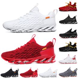 Good quality Non-Brand men women running shoes Blade slip on triple black white all red Grey Terracotta Warriors mens gym trainers outdoor sports sneakers 39-46