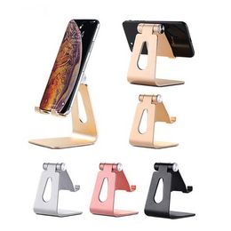 A4 Phone Holder Stand Aluminium Alloy Metal Tablet Stand Universal Holder for Xiaomi Huawei Samsung Smart Cell Phone