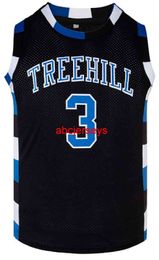 Men Women Youth Basketball Jersey Lucas Scott #3 Stitched Sports Movie Jersey Black/Blue/White Ncaa XS-6XL