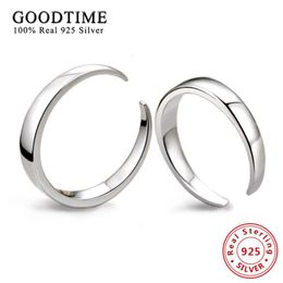 Cluster Rings 1PCS Ring Design Sun Moon Couple 925 Sterling Silver For Lovers Women Men Anniversary Jewellery