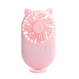 Mini fan simple hands-free suspension cooling portable USB charging, suitable for home and office travel