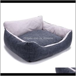 Super Soft Pet Sofa Bed House Warm Kennel Cushion Impd Sleep For Small Medium Dogs Cats 5Hkie Cat Beds Furniture Hge83