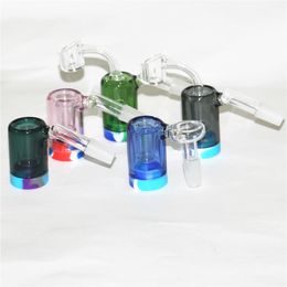 smoking glass reclaim catcher adapter 14mm 18mm glass drop down for dab rigs bongs oil burner pipes