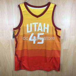 Donovan Mitchell Swingman Jersey Stitched Custom Any Name Number S-5XL Basketball Jersey