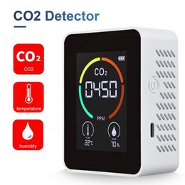 Digital CO2 Air Detector Carbon Dioxide Detector Air Quality Analyzer Agricultural Production Greenhouse CO2 Monitor Sensor Metre