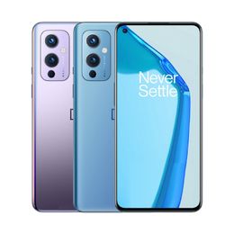 Original Oneplus 9 5G Mobile Phone 12GB RAM 256GB ROM Snapdragon 888 Octa Core 50.0MP 4500mAh NFC Android 6.55" AMOLED 2K Full Screen Fingerprint ID Face Smart Cellphone