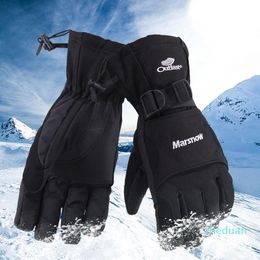 Ski Gloves Outdoor Windproof Waterproof Winter Keep Warm Snowboarding Glove Riding Motorcycle Men Children Skiing