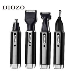 4 In 1 Rechargeable Ear Hair Washable Precision Electric Nose Trimmer Man Eyebrows Beard Cut Tools