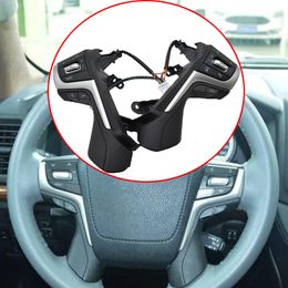 Buttons Bluetooth Phone Steering Wheel Audio Control Button For Toyota Land Cruiser Prado