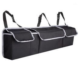 Storage Bags Car Bulk Thicken Bag Hanging Chair Back Black Trunk Organiser Auto Stowing Tidying Interior Bale #YL10