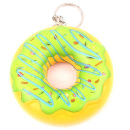 Squishy 7.5cm Kawaii Soft Scented Squishy Donut Slow Rebound Squeeze Bun Decompression Toy Phone Accessories Squishies Simulation