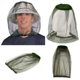 Camouflage Fishing Hat Bee keeping Insects Mosquito Net Prevention Cap Mesh Cap Outdoor Sunshade Lone Neck Hads Covere