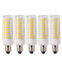Dimmable LED-lampor MINI 102 LED-lampor Cornlampor G4 G9 BA15D E11 E12 E14 E17 9W Byt 80W halogenlampor 220V 110V för hemhus
